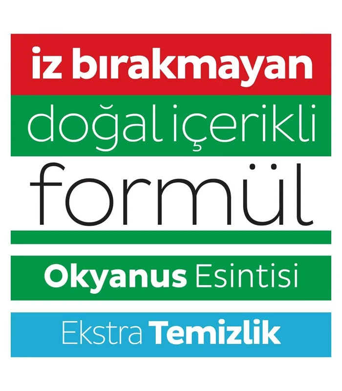 Sleepy Yüzey Temizlik Havlusu 100 Adet Okyanus