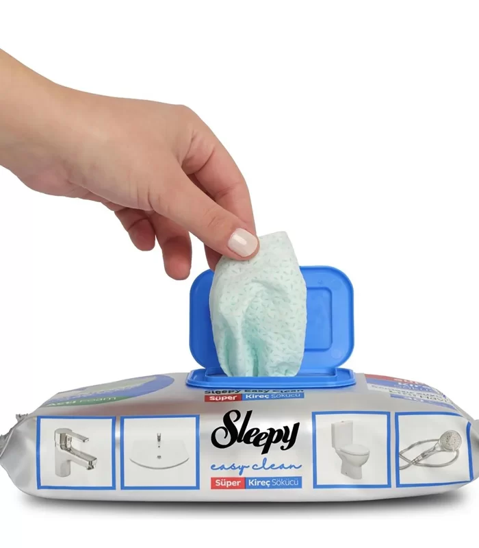 Sleepy Yüzey Temizlik Havlusu 30 Adet Kireç Çözücü