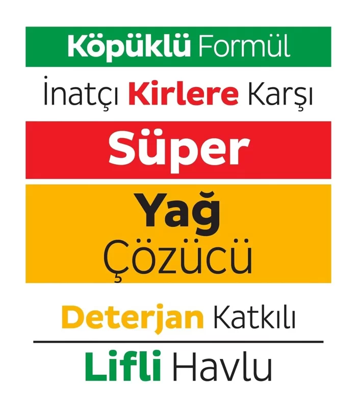 Sleepy Yüzey Temizlik Havlusu 30 Adet Yağ Çözücü