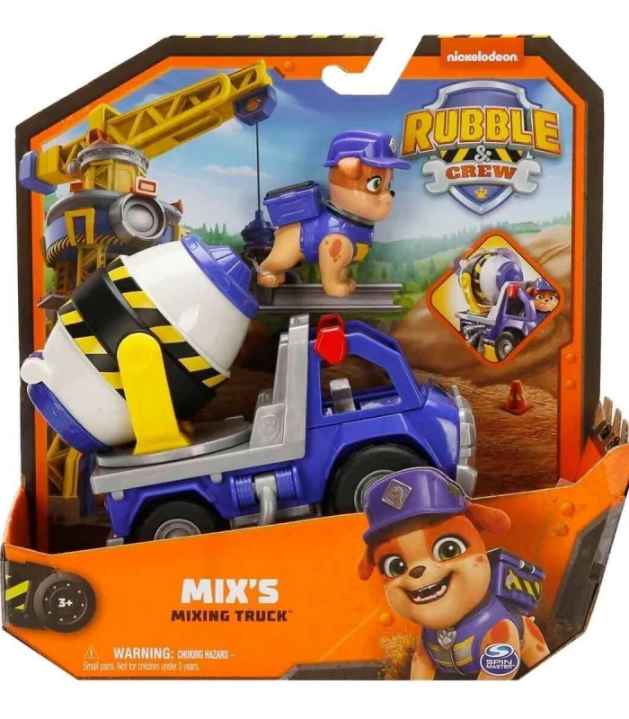 SPM-606726 RUBBLE AND CREW RUBBLE ANA ARAÇ ÇEŞİTLERİ-ASORTİ