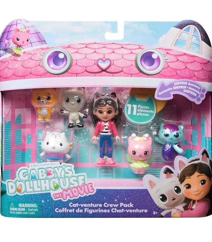 SPM-6072633 GABBYNİN HAYAL EVİ FİLMİ ÇOKLU FİGÜR SETİ