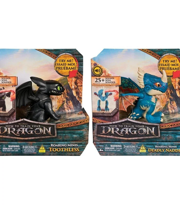 SPM-6072696 DRAGONS DREAMWORKS MİNİ İNTERAKTİF EJDERHA ASORTİ 3