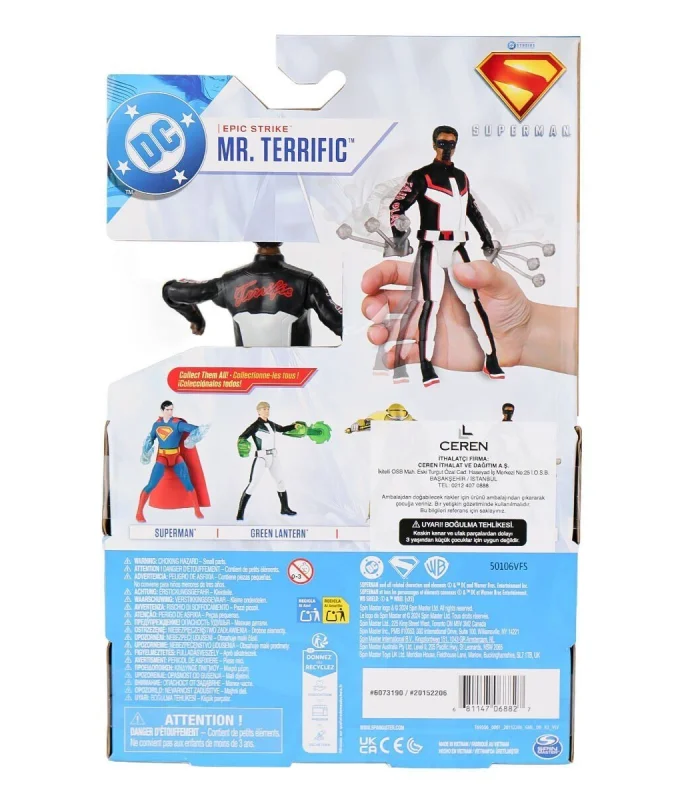 SPM-6073190 Superman Epic Strike  Figür