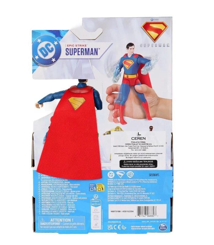 SPM-6073190 Superman Epic Strike  Figür