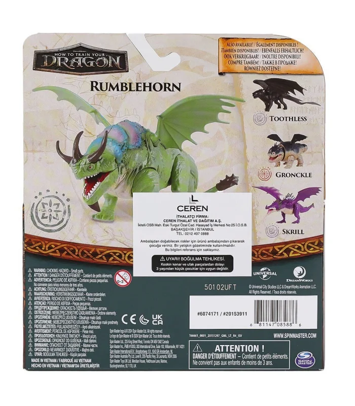 SPM-6074171 Hareketli Dragons Figür