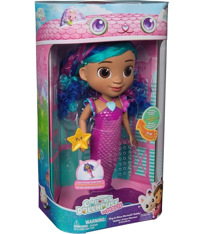 SPM-6074338 GABBYNİN HAYAL EVİ FİLMİ ÖZELLİKLİ DENİZ KIZI BEBEĞİ