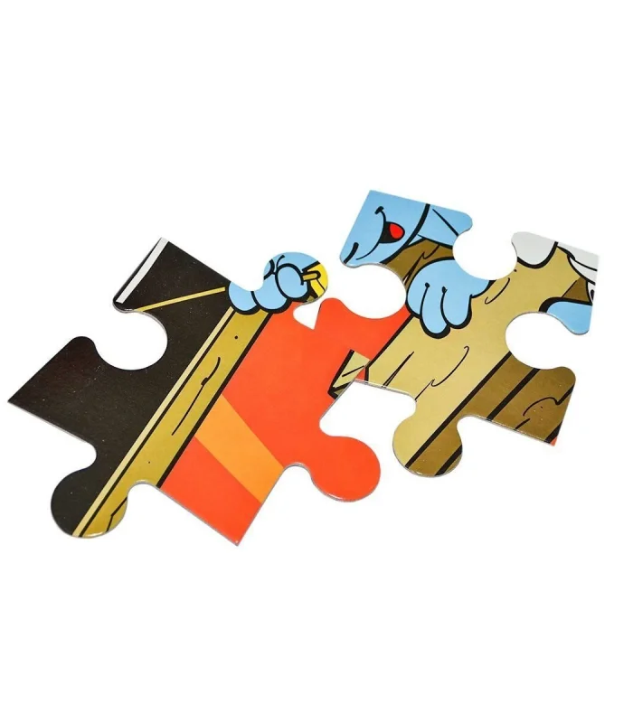 SRN7728 Şirinler Yer Puzzle - Laço Kids