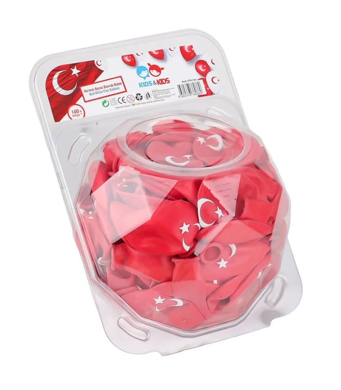 STR-140 Bayrak Balon 100lü