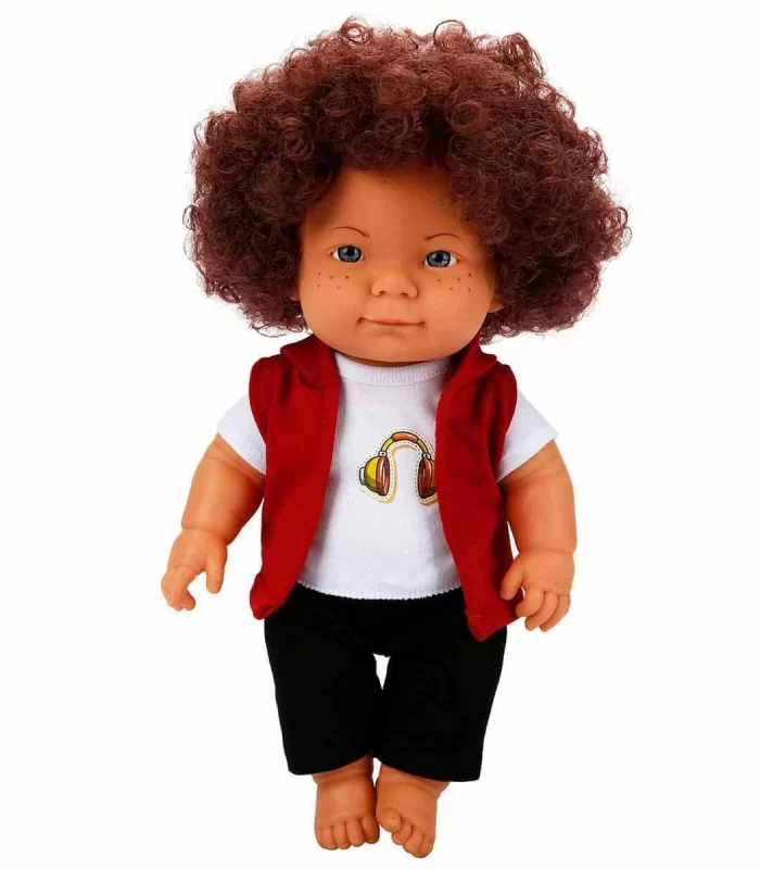 Sunman Kıvırcık Saçlı Curly Bebek 35 Cm