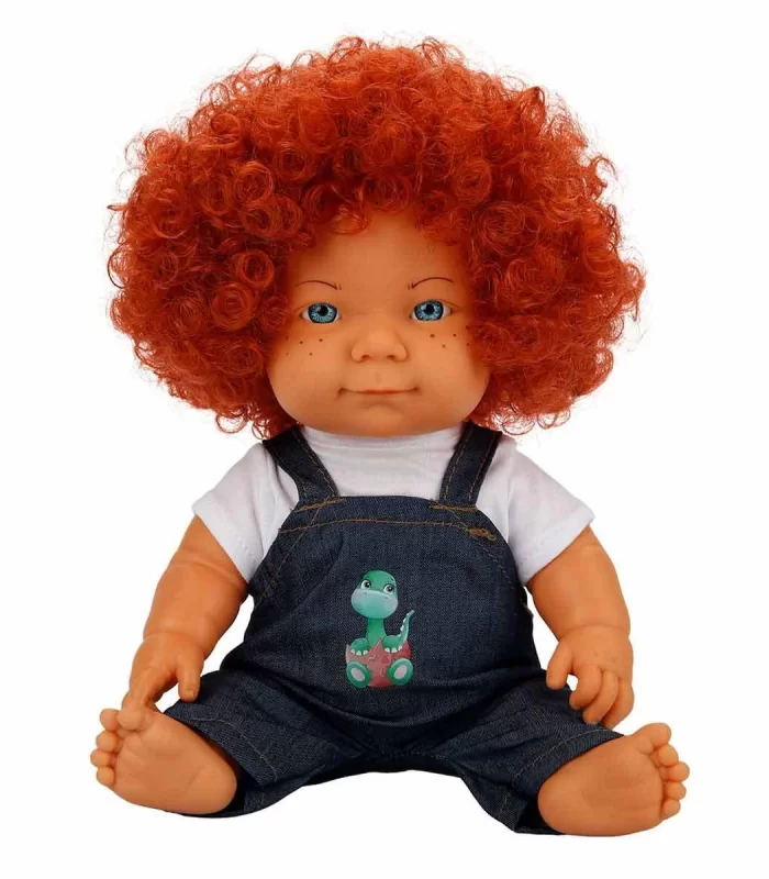 Sunman Kıvırcık Saçlı Curly Bebek 35 Cm