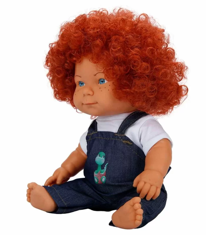Sunman Kıvırcık Saçlı Curly Bebek 35 Cm