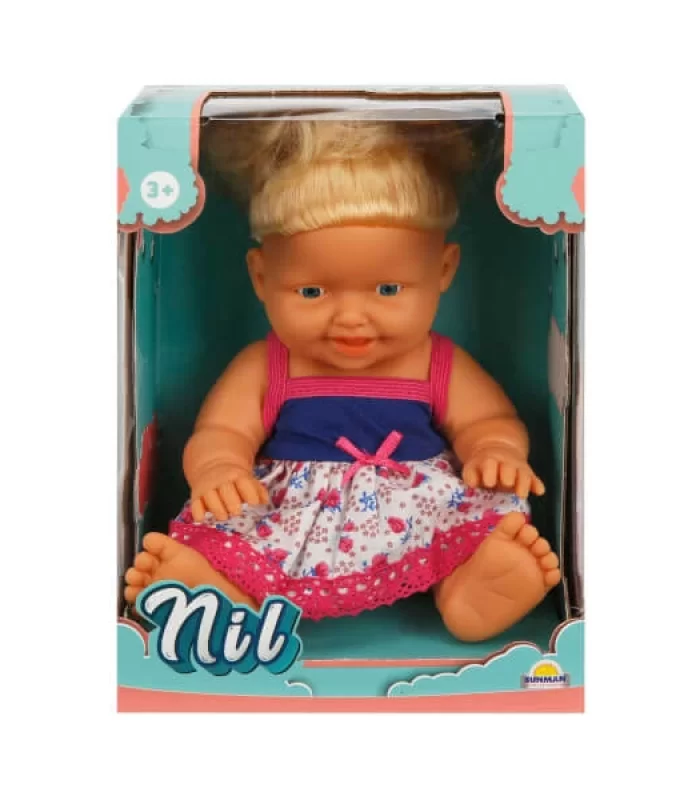 Sunman Kumral Nil Bebek Saçlı 23 Cm