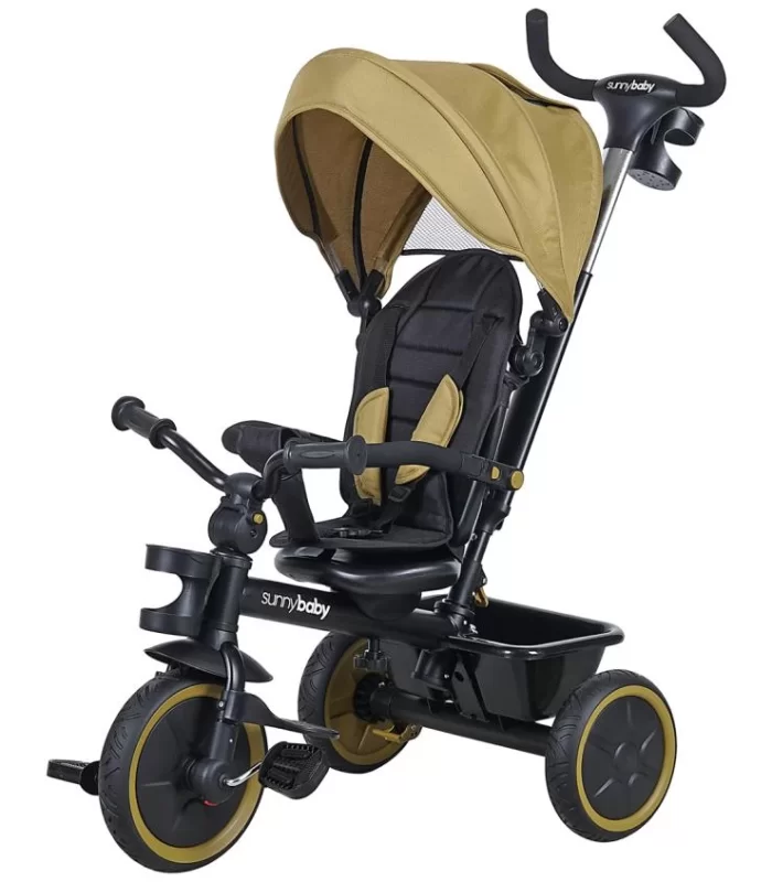 Sunny Baby Safari 6in1 3 Tekerlekli Çocuk Bisikleti Hardal