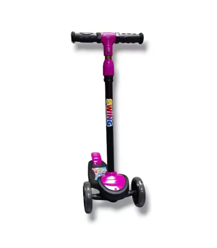 SWSC5-I SWİNG SCOTER PEMBE IŞIKLI KUTULU