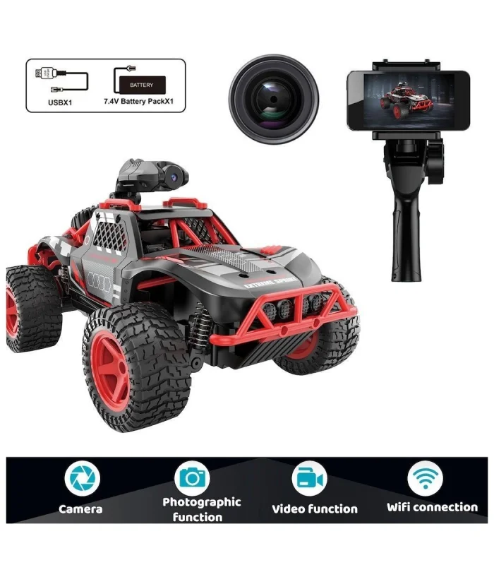 SYR-666-764WA Kumandalı Şarjlı Kameralı Off Road Araba -Vardem Oyuncak