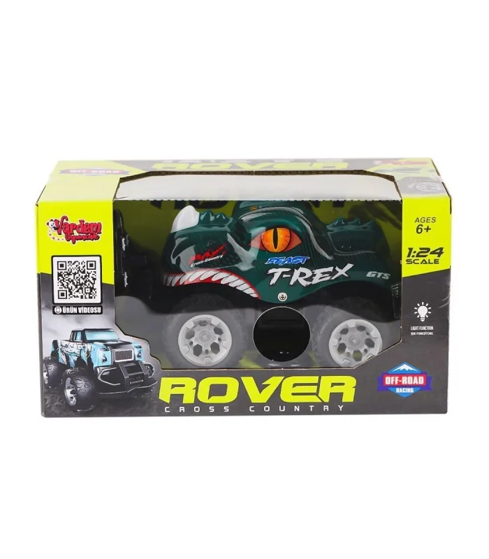 SYR-666-842-3-4-5-6-7 Kumandalı Şarjlı Rover Off Road Işıklı araba 1:24 -Vardem Oyuncak