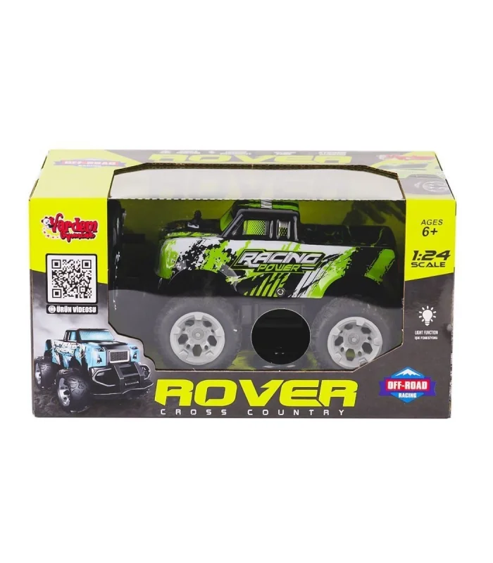 SYR-666-842-3-4-5-6-7 Kumandalı Şarjlı Rover Off Road Işıklı araba 1:24 -Vardem Oyuncak