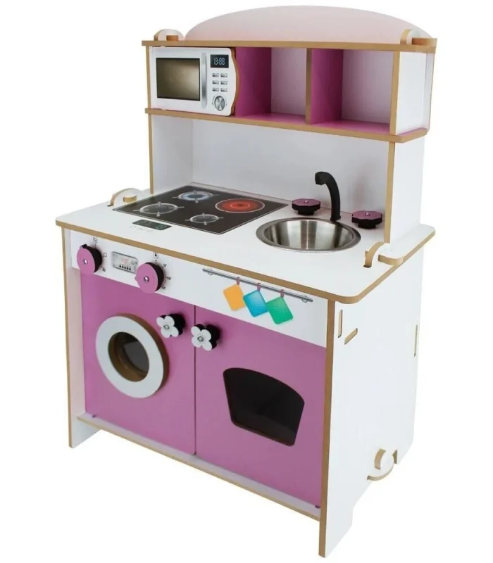 T1004 ÇOCUK OYUN MUTFAĞI PEMBE
