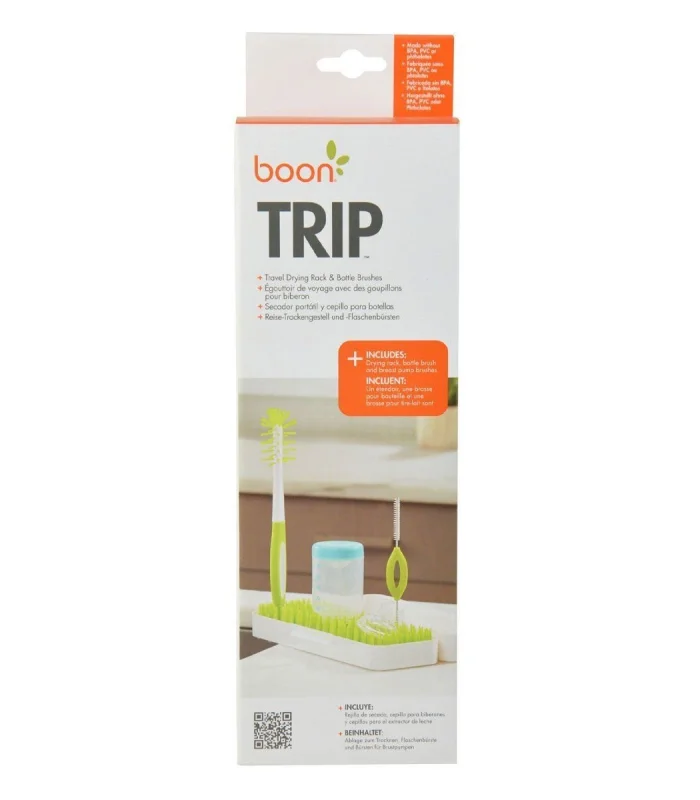 TBN11015 BOON - TRIP Seyahat Tipi Kurutma Ünitesi ve Biberon Fırçası