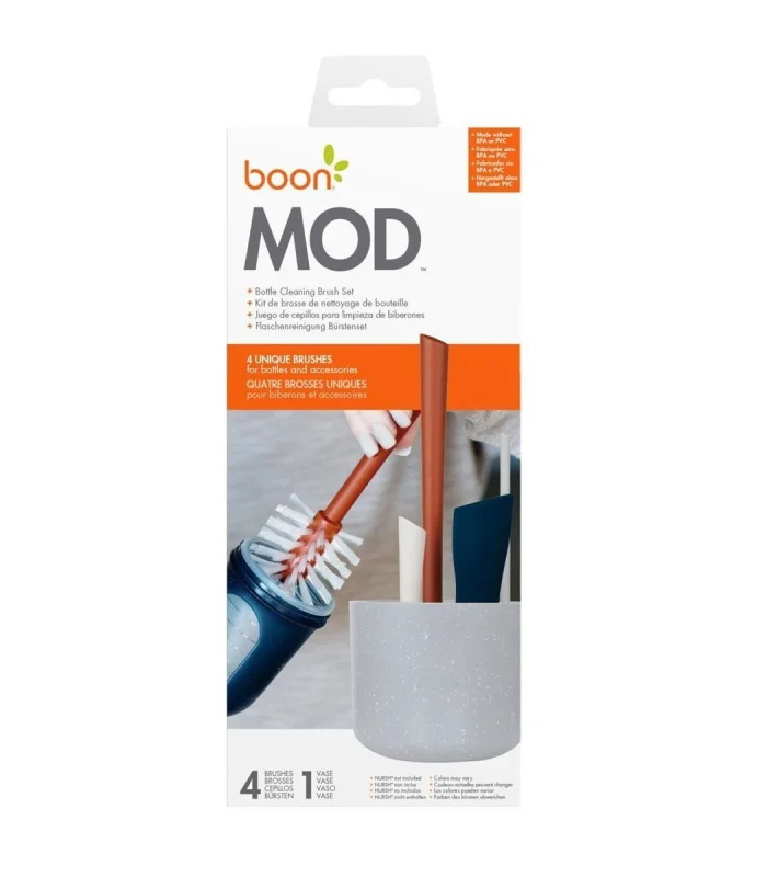 TBN11462 BOON - MOD 4lü Biberon Fırça Seti