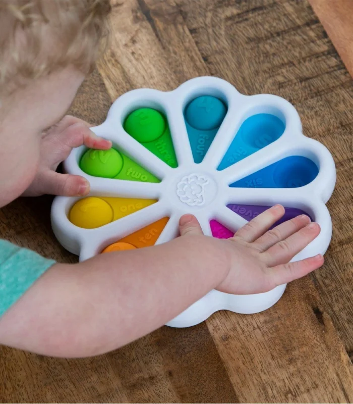TFB275 Fat Brain Toys, Dimpl Rakamlı Duyu Düğmeleri