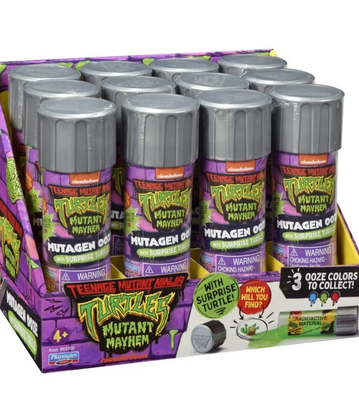TU807000 TMNT Ninja Kaplumbağalar Mutasyon Çamuru - 83700