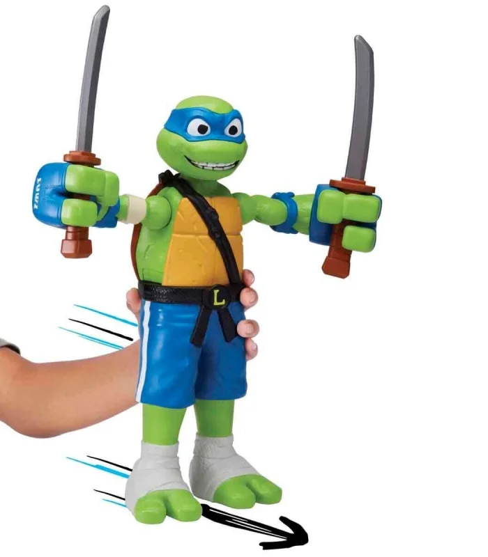 TU843000 TMNT  Roll N Punch Leonardo 30 cm Figür - 83418