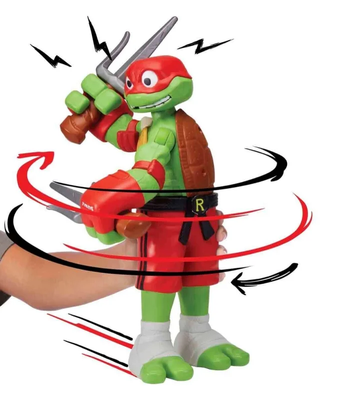TU844000 TMNT  Roll N Punch Raphael 30 cm Figür - 83418