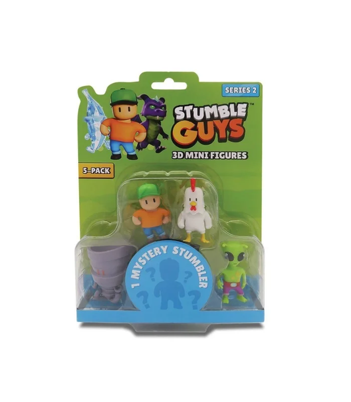 TUY14000 Stumble Guys 5li Mini Figür S2-SG-30006_5