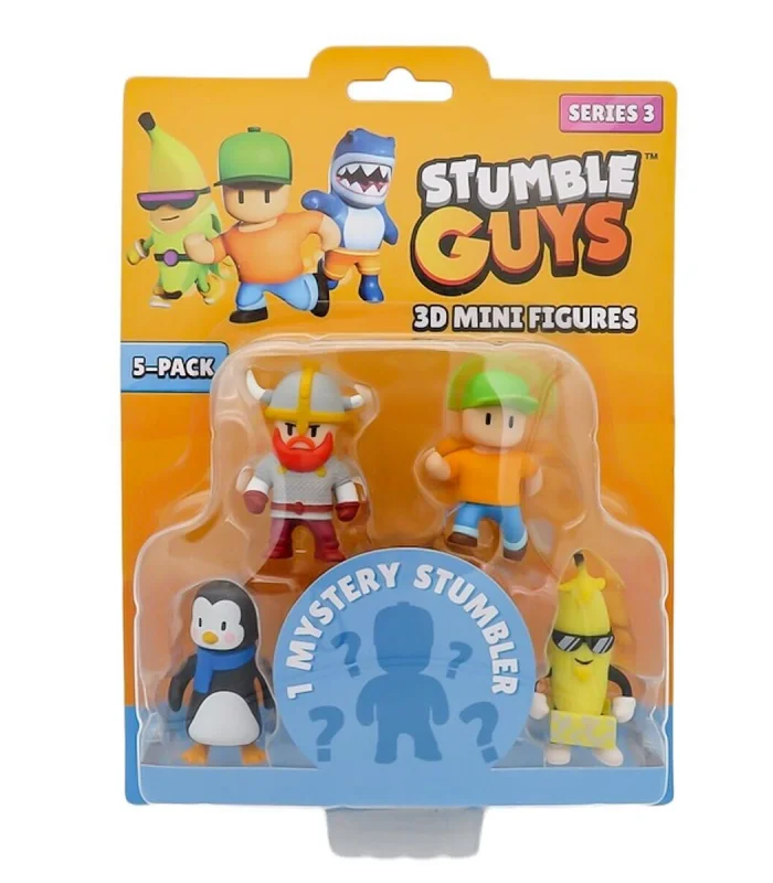 TUY22000 Stumble Guys 5li Mini Figür
