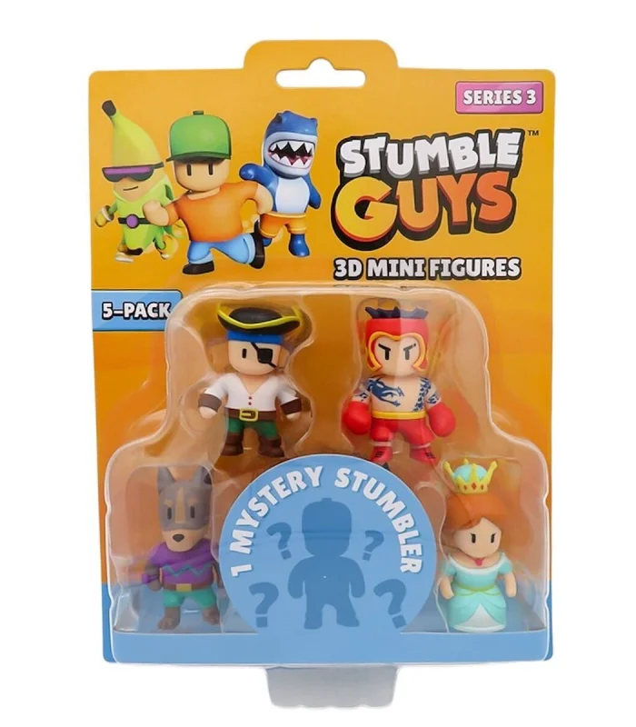 TUY22000 Stumble Guys 5li Mini Figür