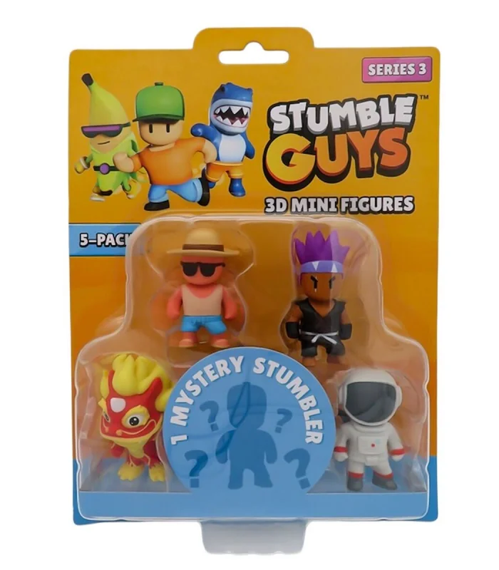TUY22000 Stumble Guys 5li Mini Figür