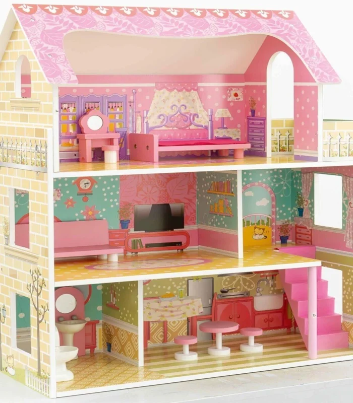 TX1055 AHŞAP 3 KATLI 10 PARÇA AKSESUARLI