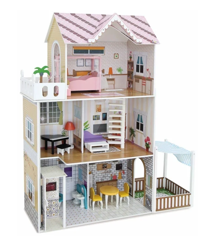 TX1195 AHŞAP 3 KATLI 15 PARÇA AKSESUARLI