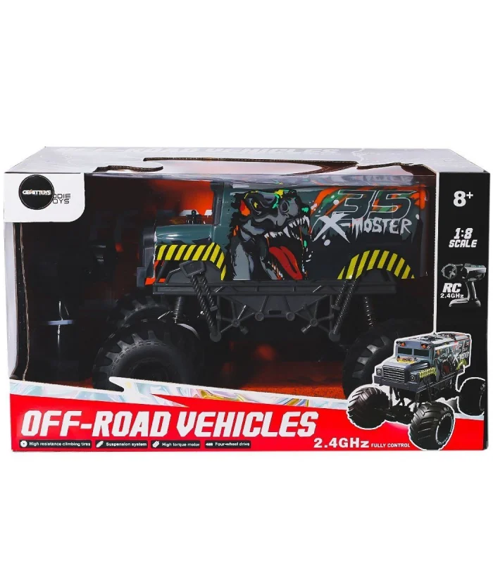 UJ99-T203 Kumandalı Off-Road 1:8 Araba -Gepettoys
