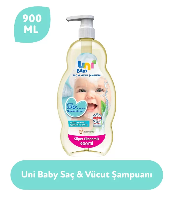 Uni Baby Bebek Şampuanı 900 Ml