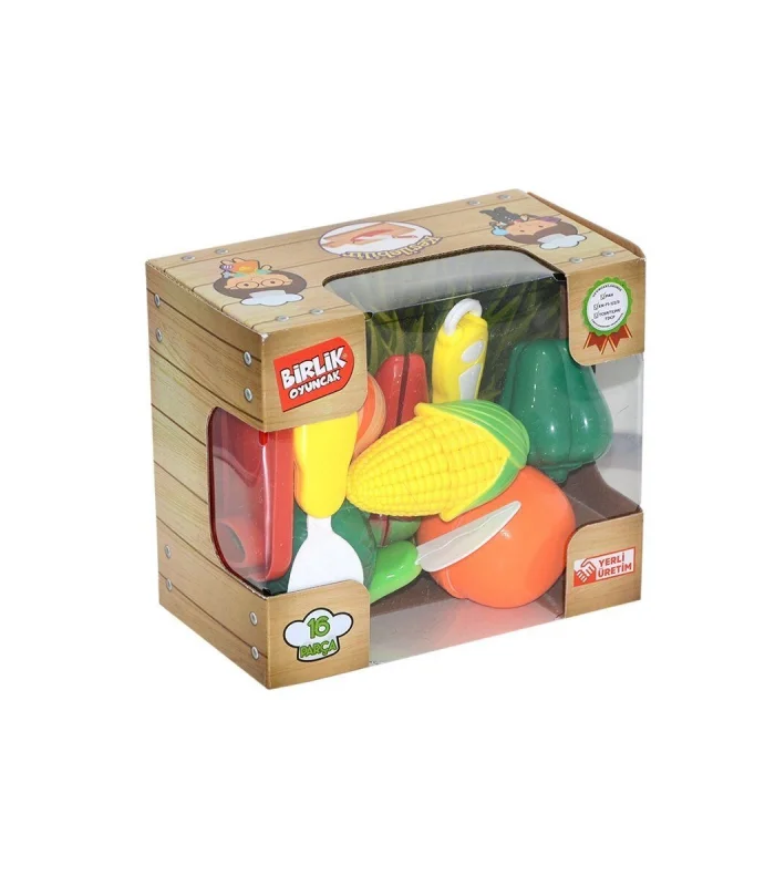 URT007-KUTU-1ABC KESİLEBİLEN SEBZE MEYVE 16 PCS