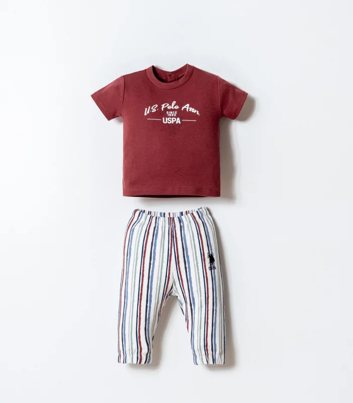 U.s. Polo 2li Takım Usb2879 Bordo