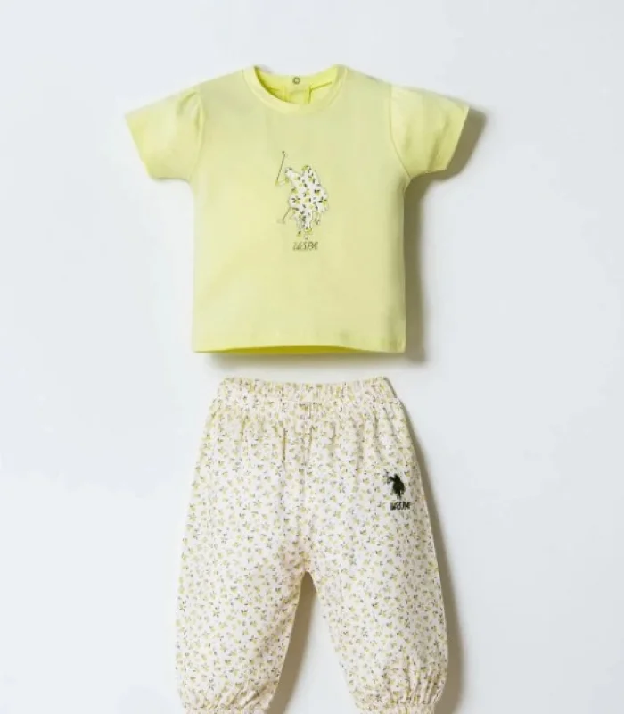 U.s. Polo 2li Takım Usb3023 Sarı