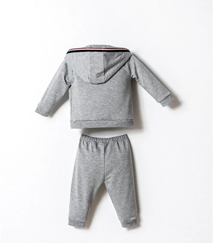 U.s. Polo 3lü Takım Usb2875 Gri Melanj