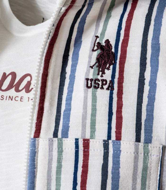 U.s. Polo 3lü Takım Usb2878 Beyaz