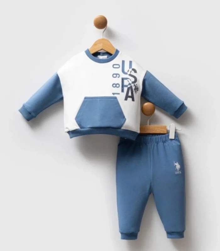U.s. Polo Assn 2 Li Takım Usb2554 Mavi