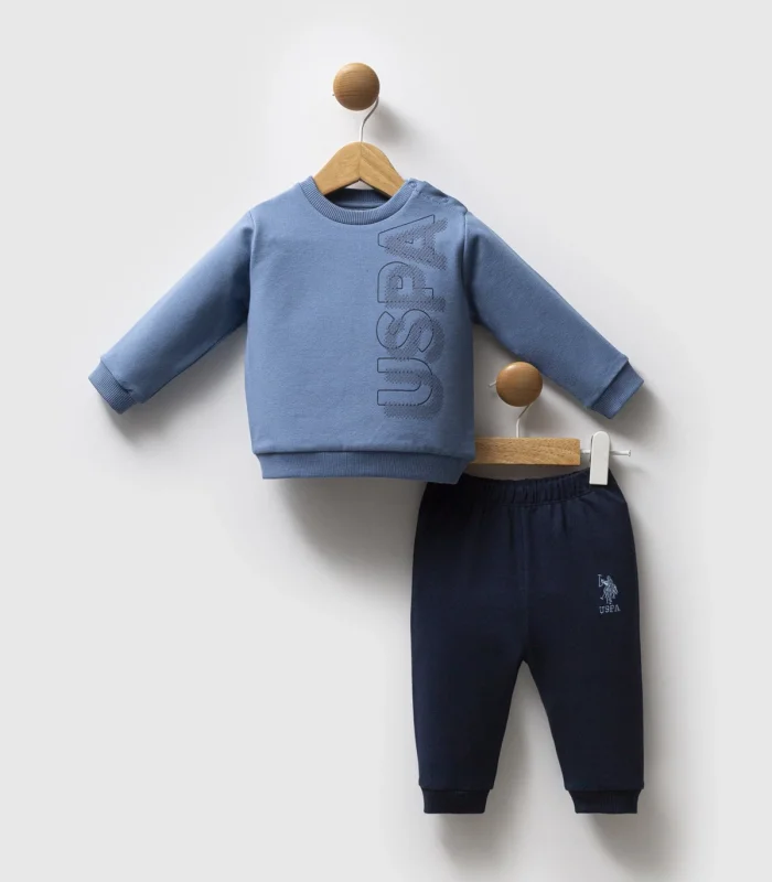 U.s. Polo Assn 2 Li Takım Usb2556 Mavi