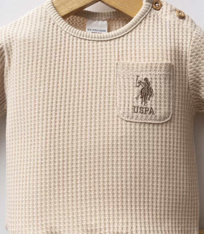 U.s. Polo Assn 2 Li Takım Usb2587 Bej