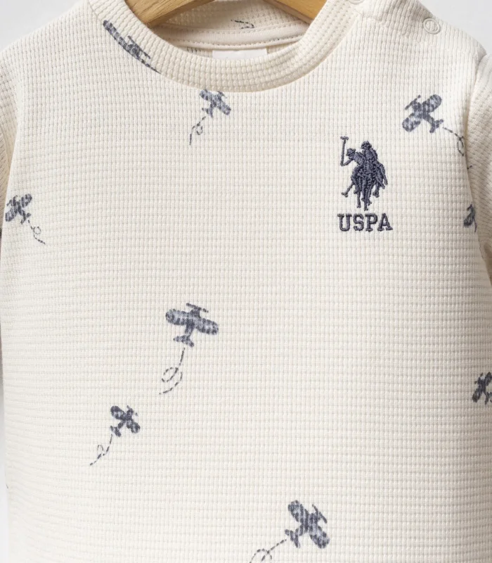 U.s. Polo Assn 2 Li Takım Usb2605 Ekru