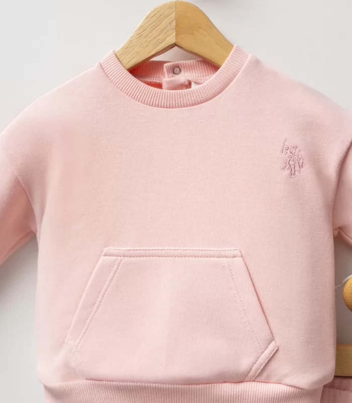 U.s. Polo Assn 2 Li Takım Usb2718 Açık Pembe