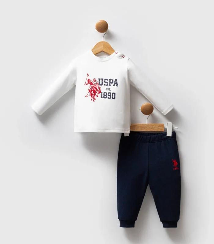 U.s. Polo Assn 3lü Takım Usb2553 Lacivert-kırmızı