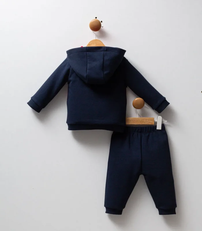 U.s. Polo Assn 3lü Takım Usb2553 Lacivert-kırmızı