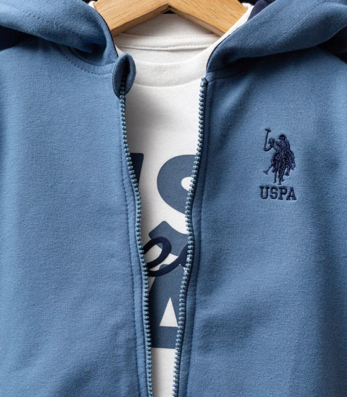 U.s. Polo Assn 3lü Takım Usb2558 Mavi