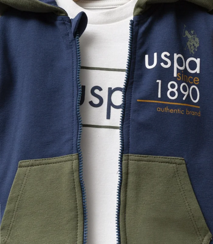 U.s. Polo Assn 3lü Takım Usb2574 İndigo Hardal